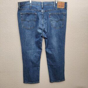 Levis 541 Mens Athletic Fit Jeans W44 L28 Medium Blue Denim